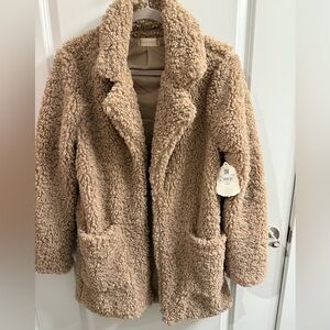 Altar'd State Tan Sherpa Jacket